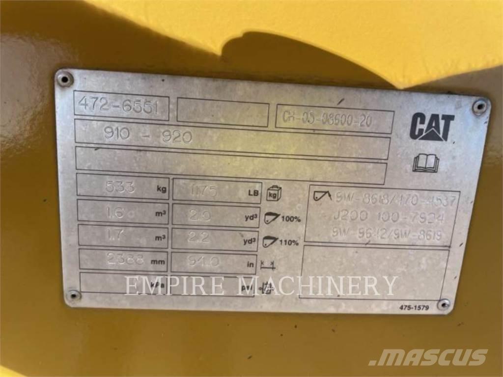 CAT 910-POBU Építőipar - Egyebek