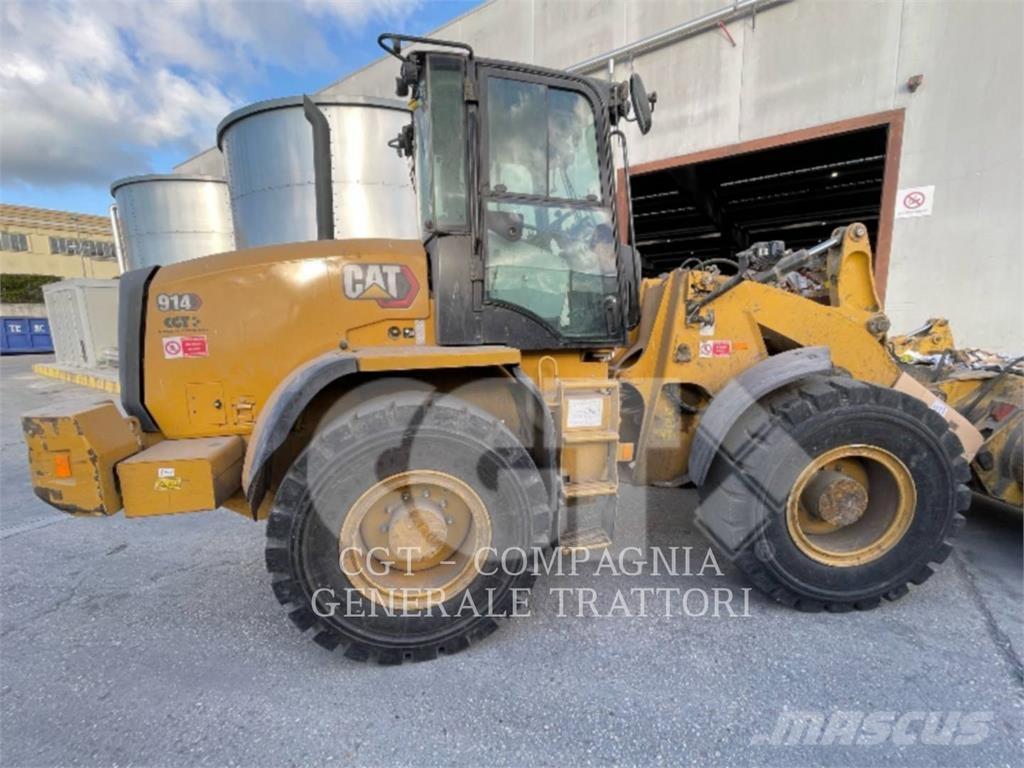 CAT 914 Gumikerekes homlokrakodók