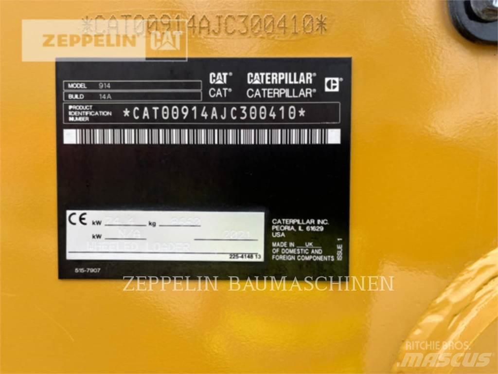CAT 914-14A Gumikerekes homlokrakodók