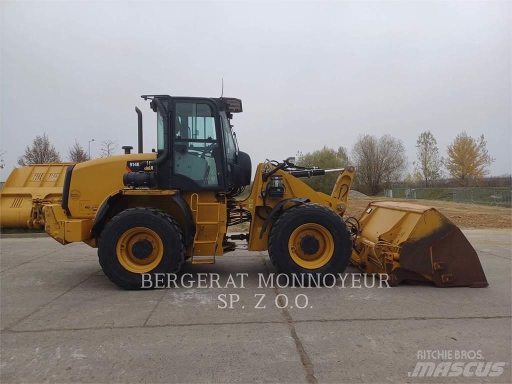 CAT 914K Gumikerekes homlokrakodók