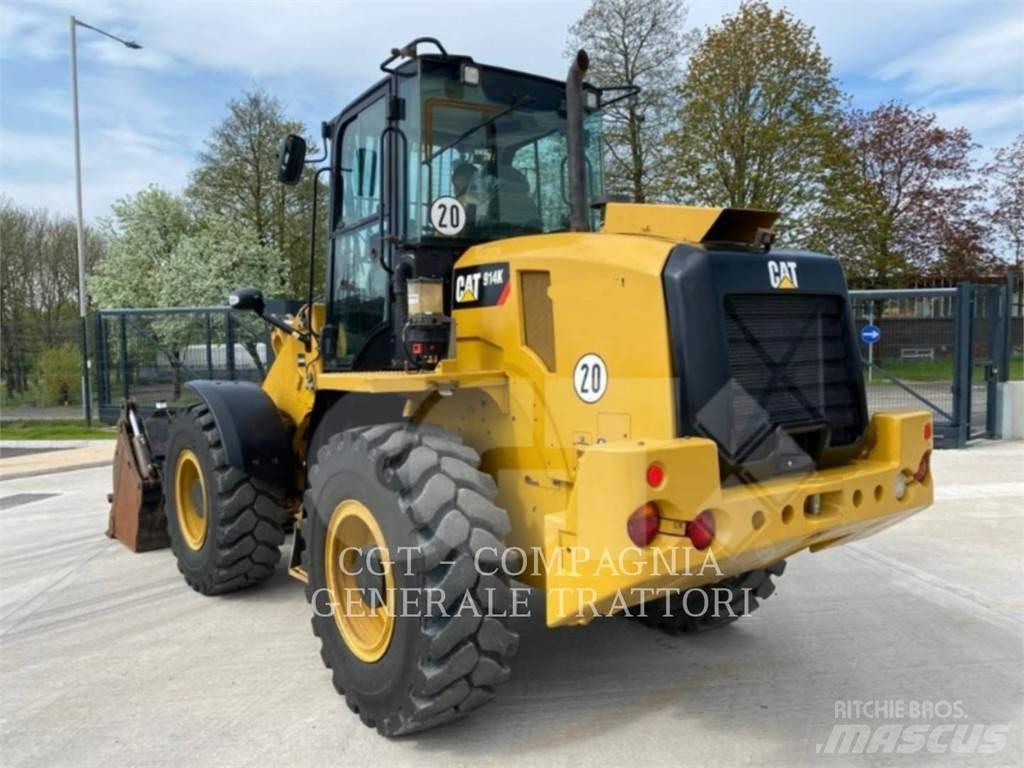 CAT 914K Gumikerekes homlokrakodók