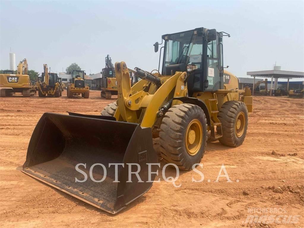 CAT 914K Gumikerekes homlokrakodók