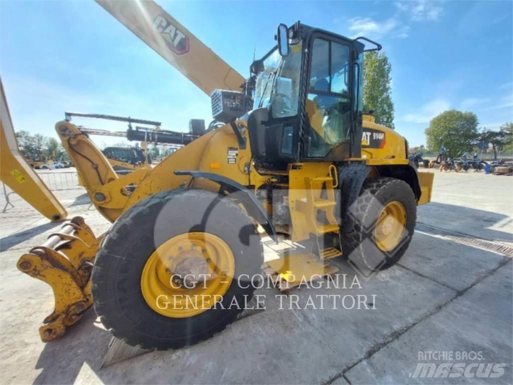 CAT 914M Gumikerekes homlokrakodók