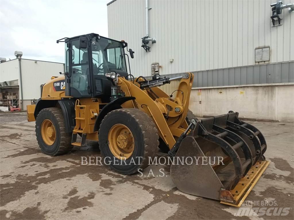 CAT 914M Gumikerekes homlokrakodók