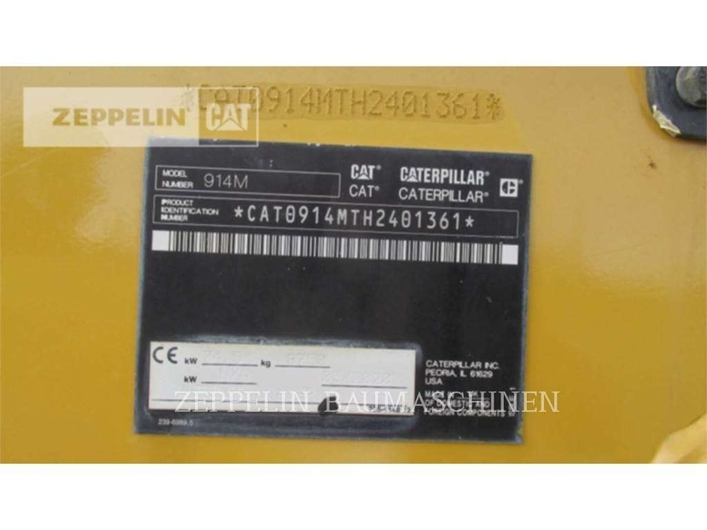 CAT 914M Gumikerekes homlokrakodók