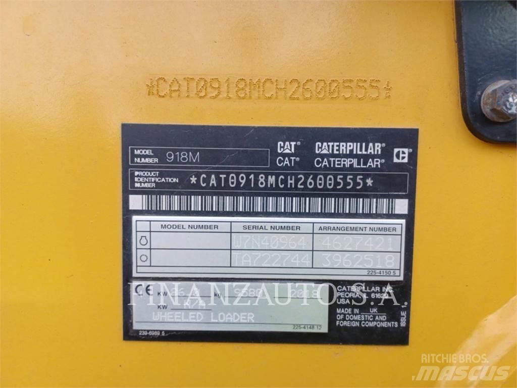 CAT 918M Gumikerekes homlokrakodók