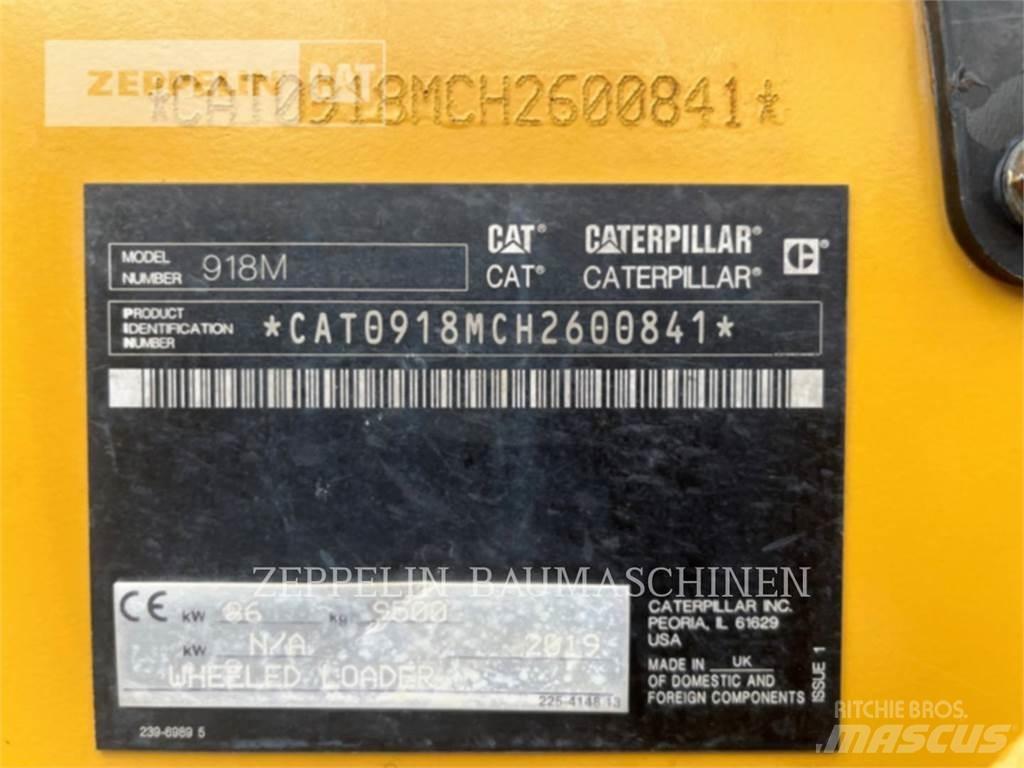 CAT 918M Gumikerekes homlokrakodók