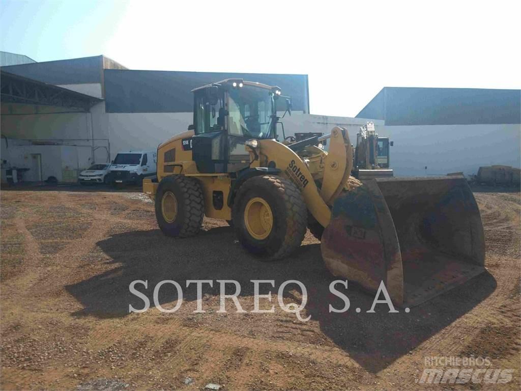 CAT 924K Gumikerekes homlokrakodók