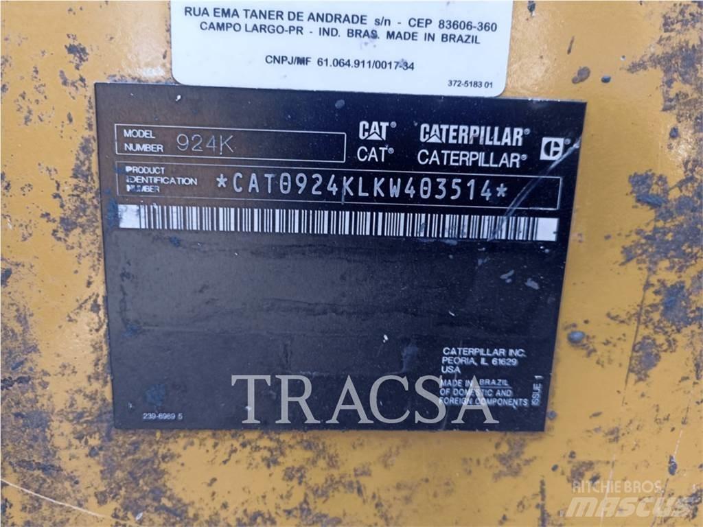 CAT 924K Gumikerekes homlokrakodók