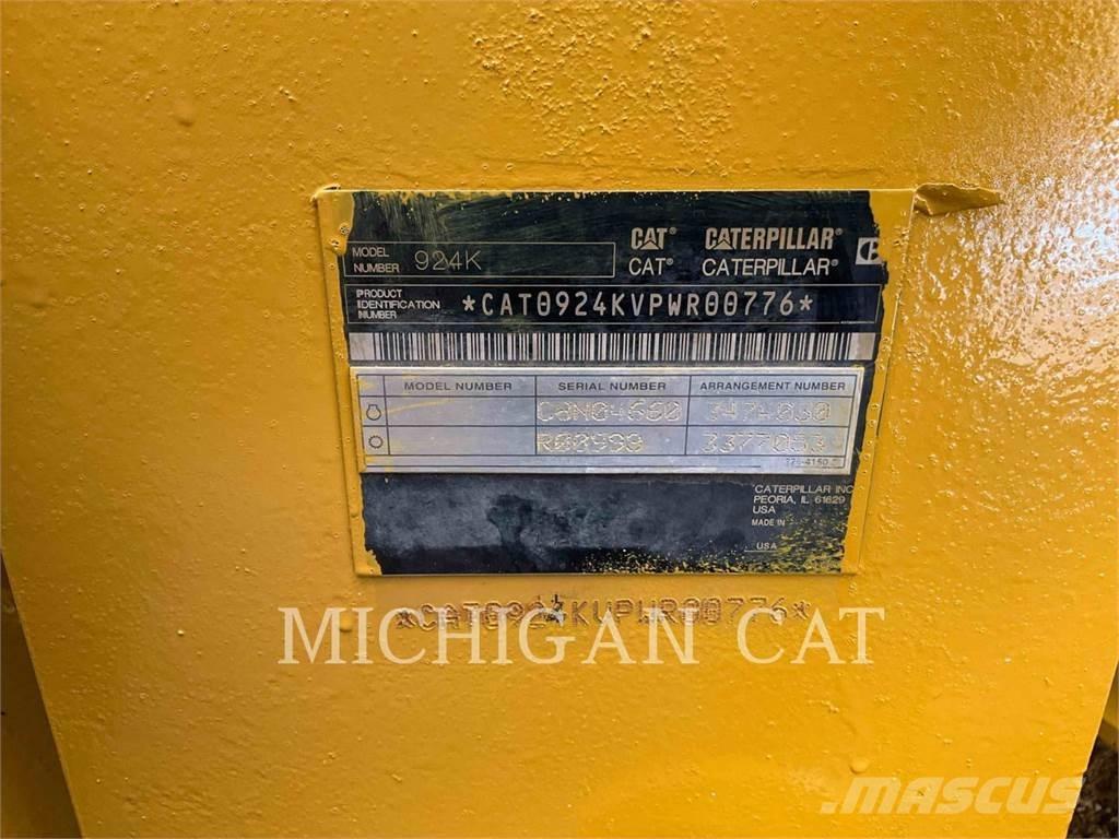 CAT 924K 3RQ Gumikerekes homlokrakodók