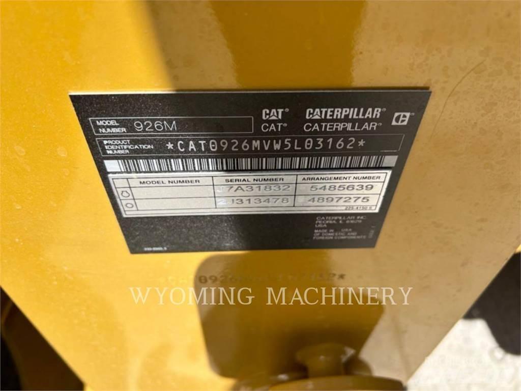 CAT 926M Gumikerekes homlokrakodók