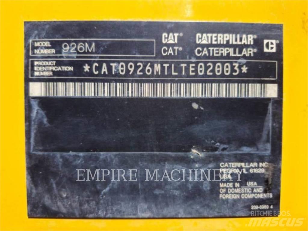 CAT 926M Gumikerekes homlokrakodók