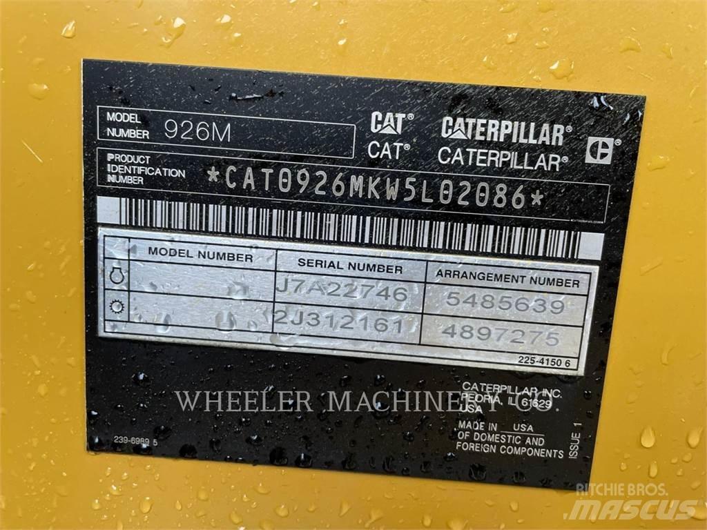 CAT 926M HL QC Gumikerekes homlokrakodók