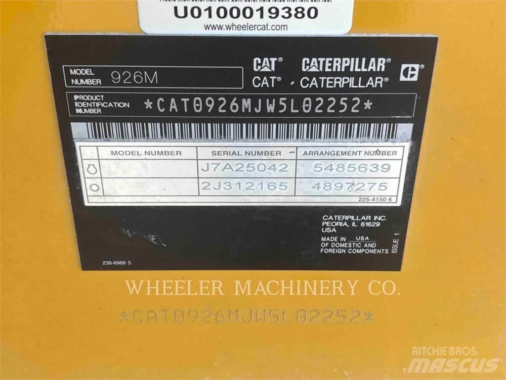 CAT 926M HL QC Gumikerekes homlokrakodók