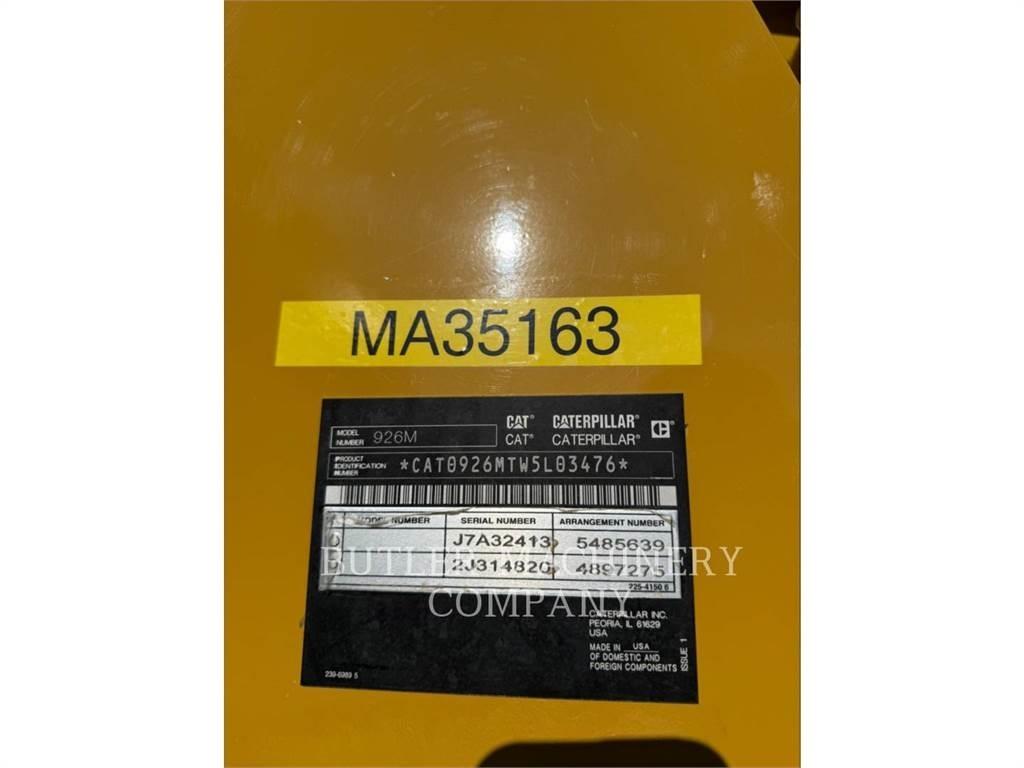 CAT 926M3VFUHL Gumikerekes homlokrakodók