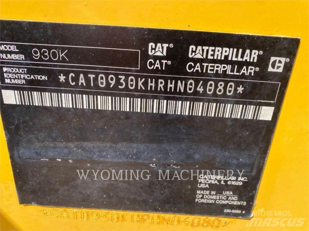 CAT 930K Gumikerekes homlokrakodók