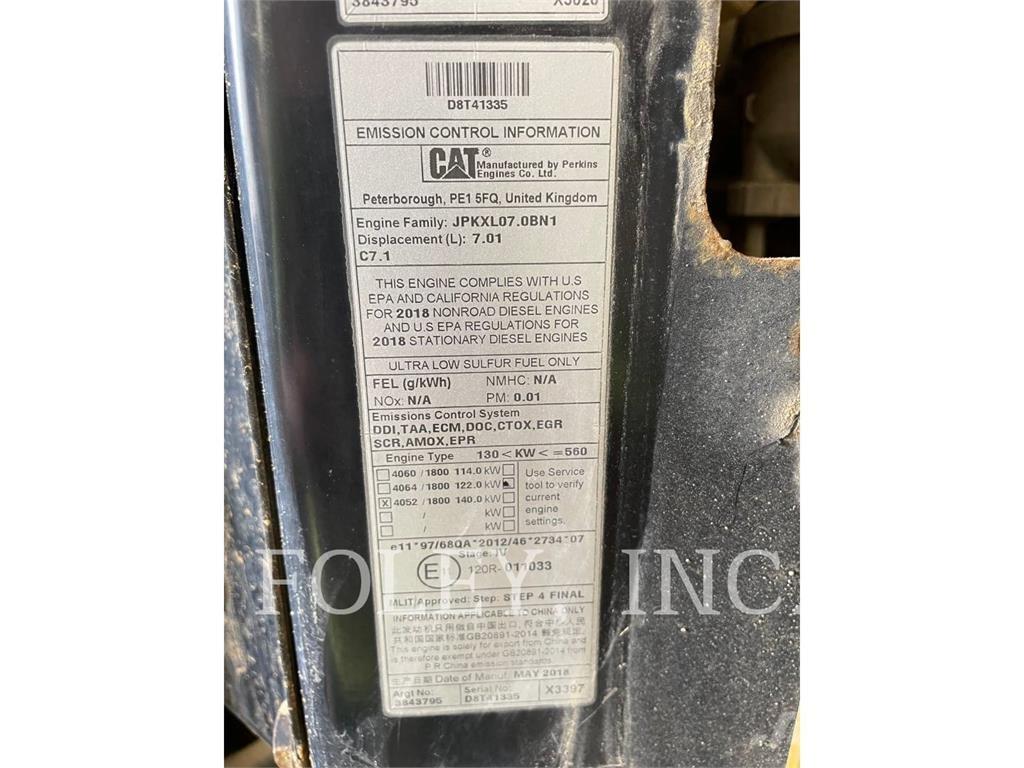 CAT 930M Gumikerekes homlokrakodók