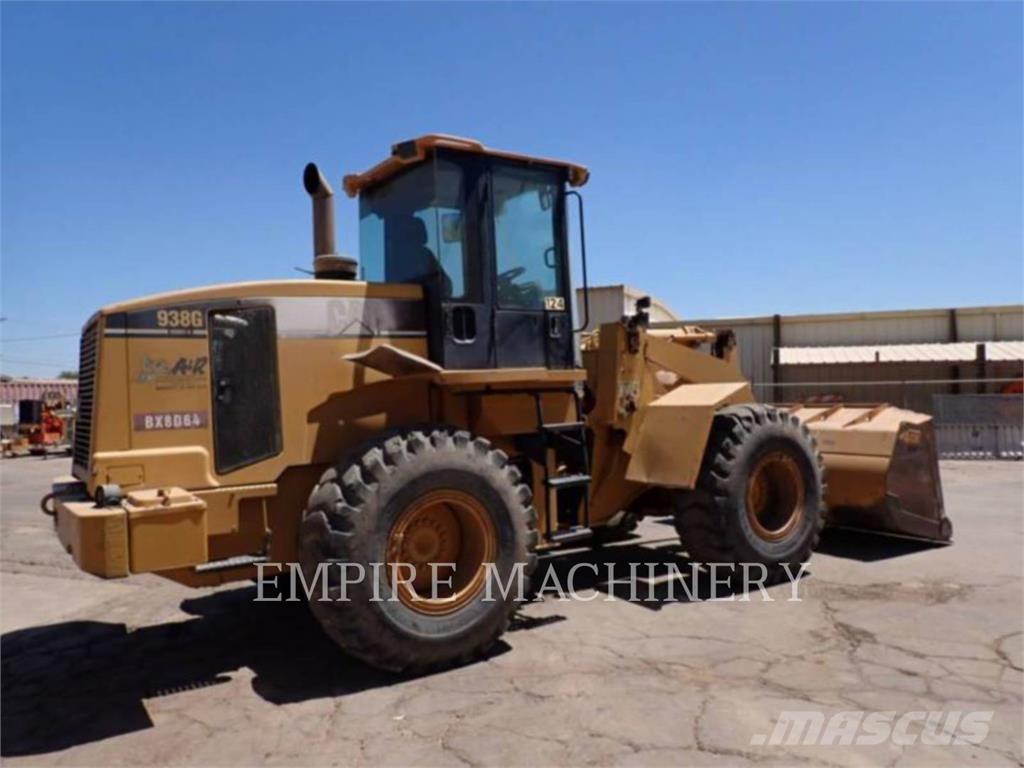 CAT 938G Gumikerekes homlokrakodók