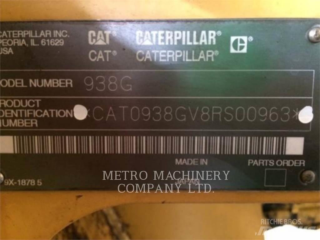 CAT 938G Gumikerekes homlokrakodók