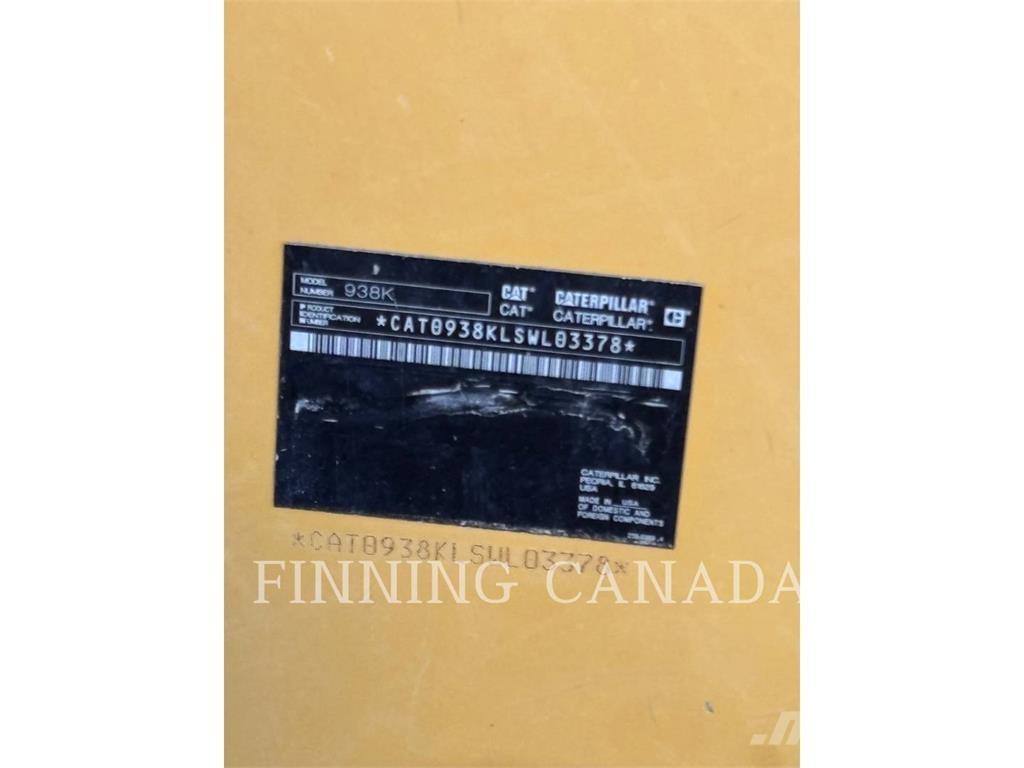CAT 938K gumikerekes dózer