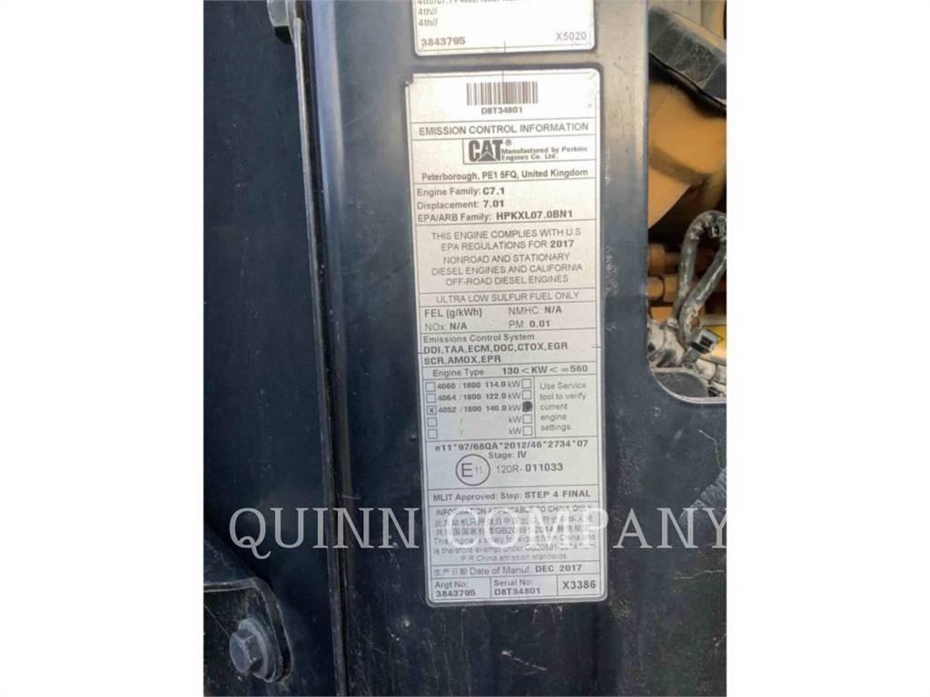 CAT 938M Gumikerekes homlokrakodók
