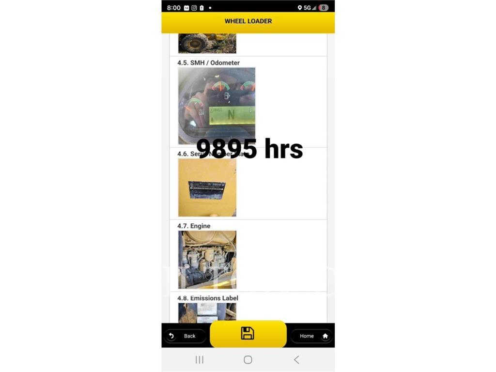 CAT 938M Gumikerekes homlokrakodók