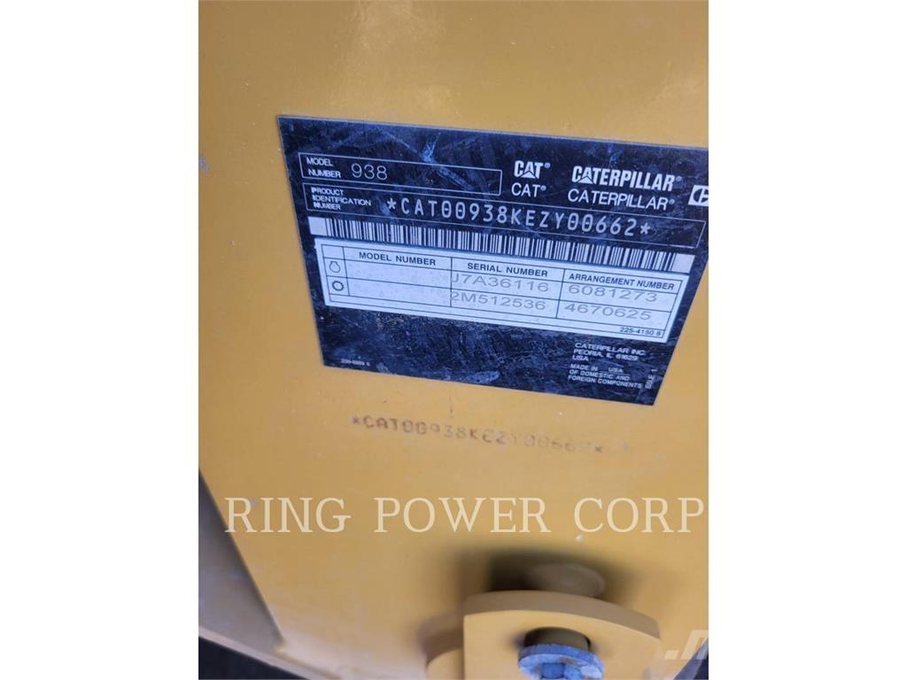CAT 938QC Gumikerekes homlokrakodók