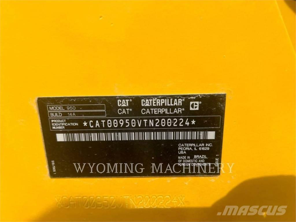 CAT 950 Gumikerekes homlokrakodók