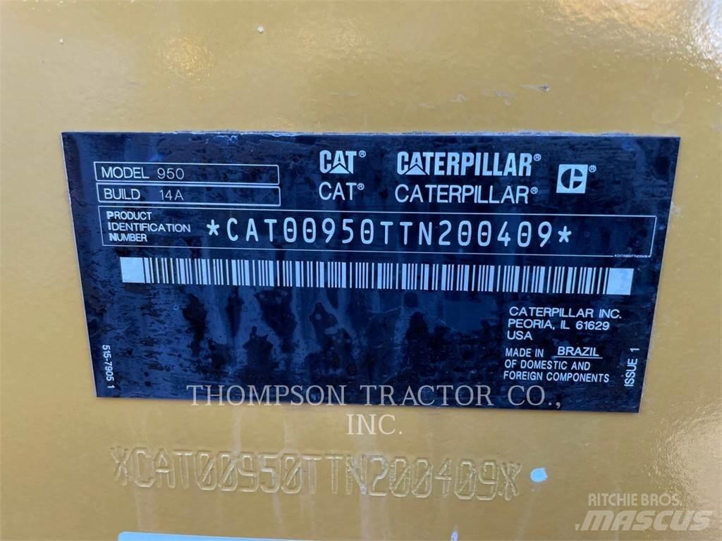 CAT 950 Gumikerekes homlokrakodók