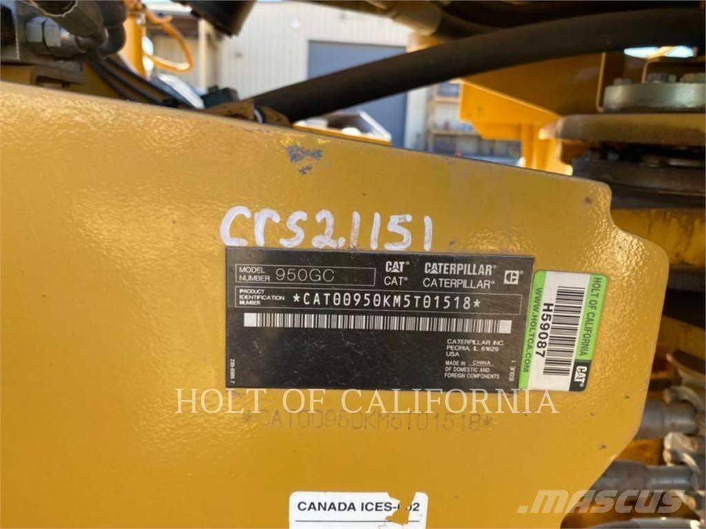 CAT 950 GC Gumikerekes homlokrakodók