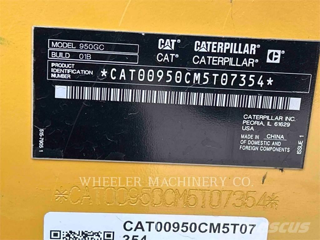 CAT 950 GC QC Gumikerekes homlokrakodók
