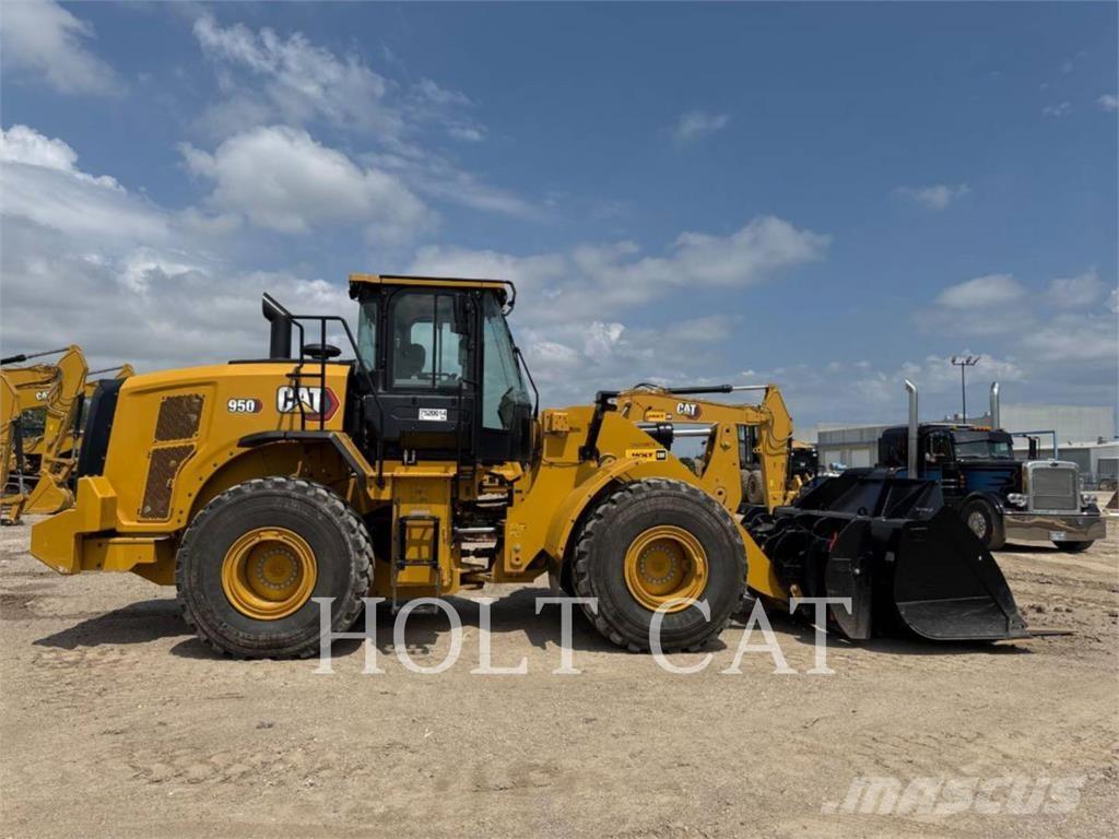 CAT 950 QC Gumikerekes homlokrakodók