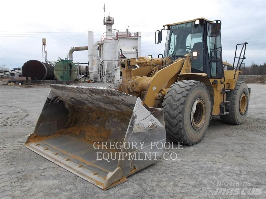 CAT 950G Gumikerekes homlokrakodók