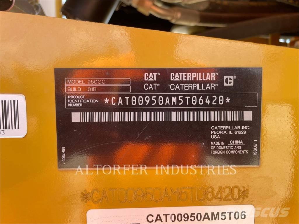 CAT 950GC Gumikerekes homlokrakodók