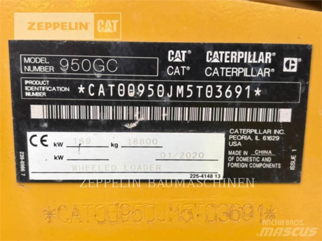 CAT 950GC Gumikerekes homlokrakodók