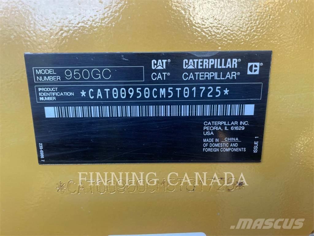 CAT 950GC Gumikerekes homlokrakodók
