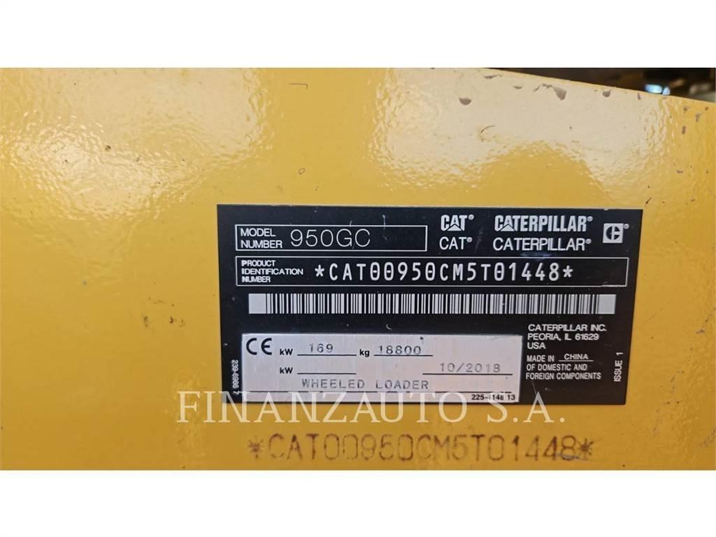 CAT 950GC Gumikerekes homlokrakodók