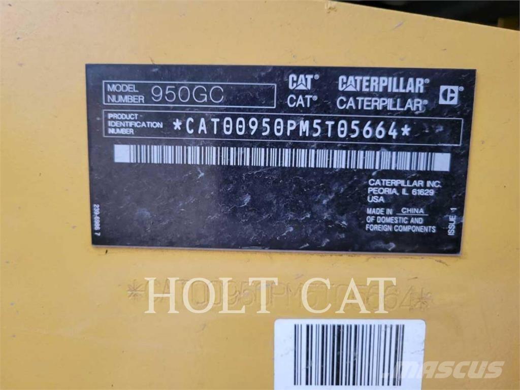 CAT 950GC Gumikerekes homlokrakodók