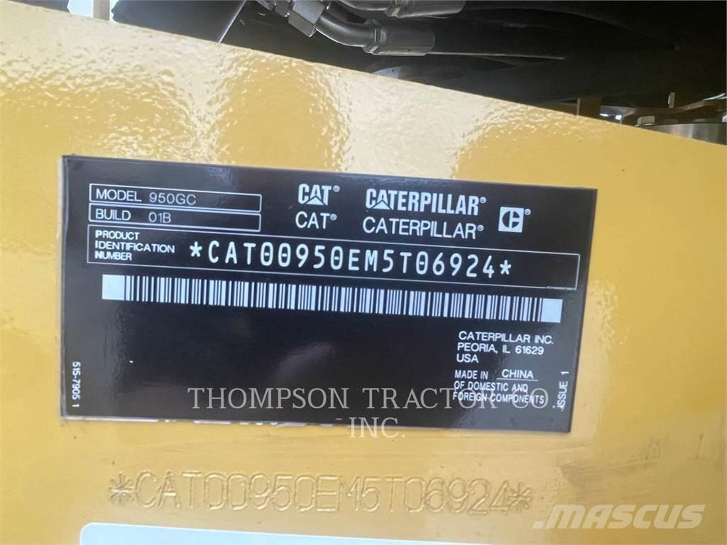 CAT 950GC Gumikerekes homlokrakodók