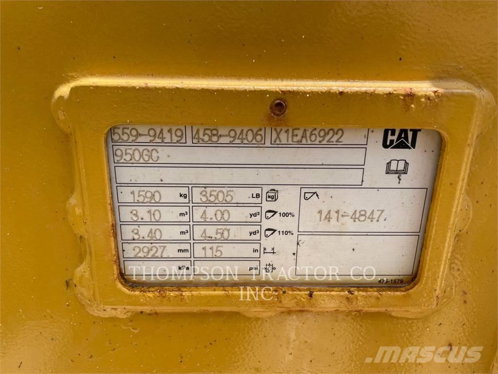 CAT 950GC Gumikerekes homlokrakodók