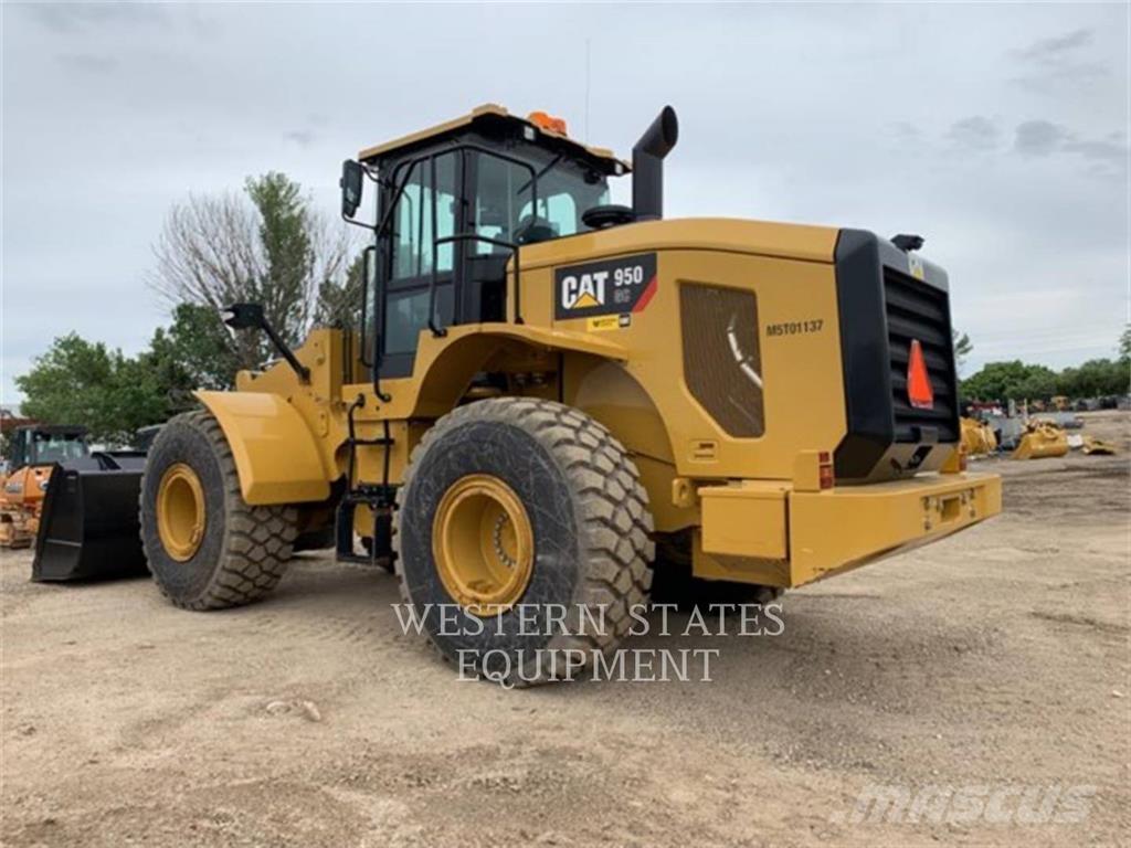 CAT 950GC Gumikerekes homlokrakodók