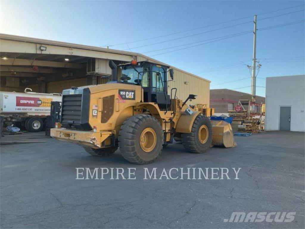 CAT 950GC Gumikerekes homlokrakodók