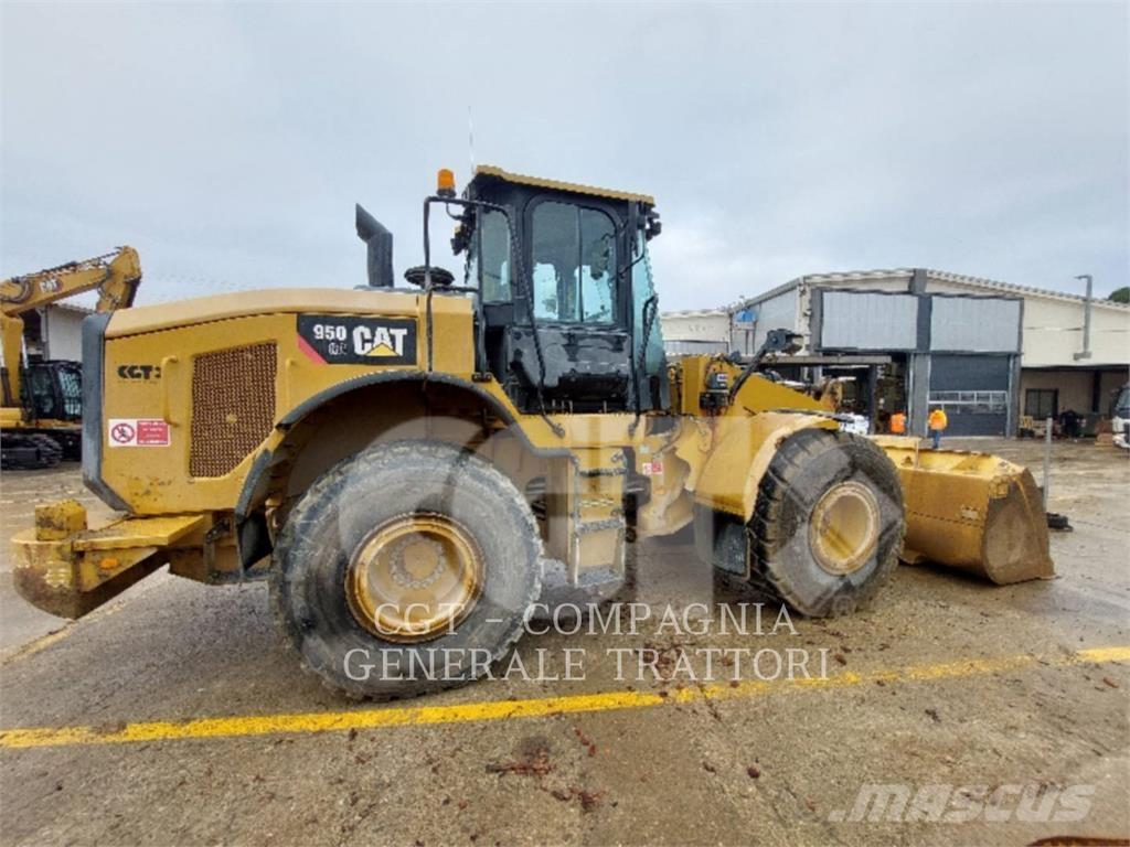 CAT 950GC Gumikerekes homlokrakodók