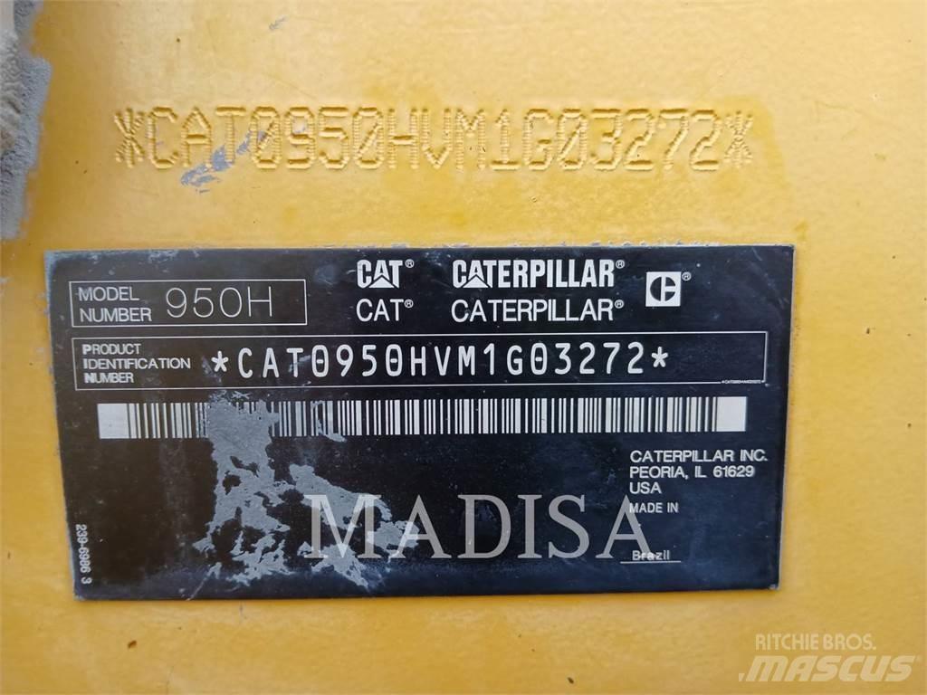 CAT 950H Gumikerekes homlokrakodók