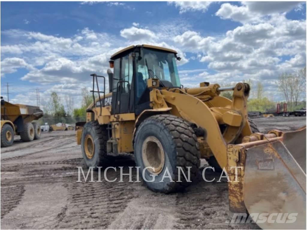CAT 950H Gumikerekes homlokrakodók