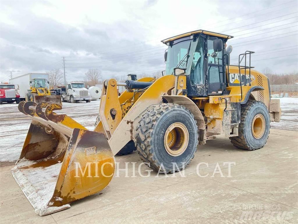 CAT 950K Gumikerekes homlokrakodók