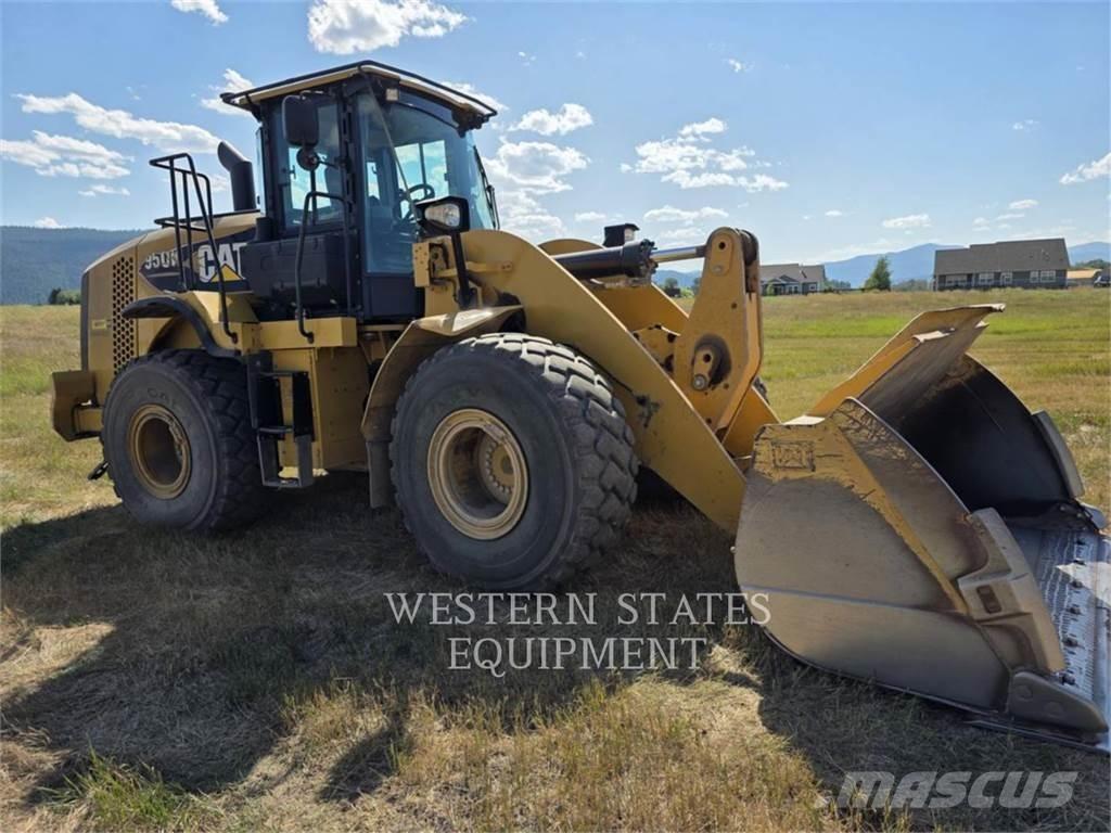 CAT 950K Gumikerekes homlokrakodók