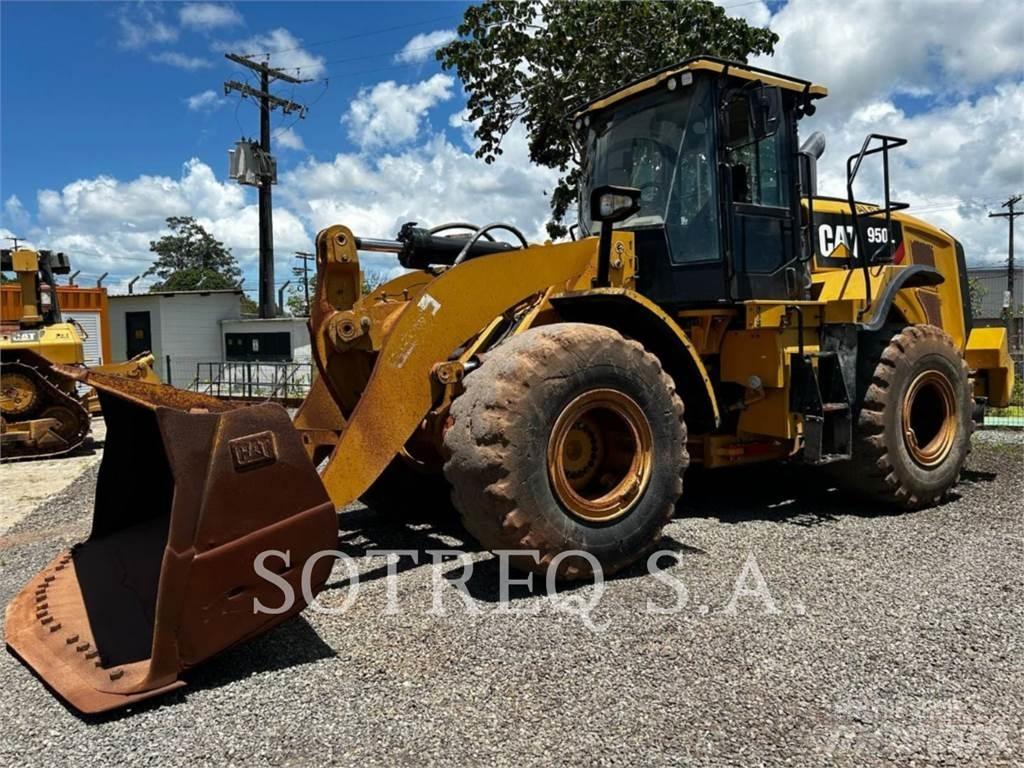 CAT 950L Gumikerekes homlokrakodók