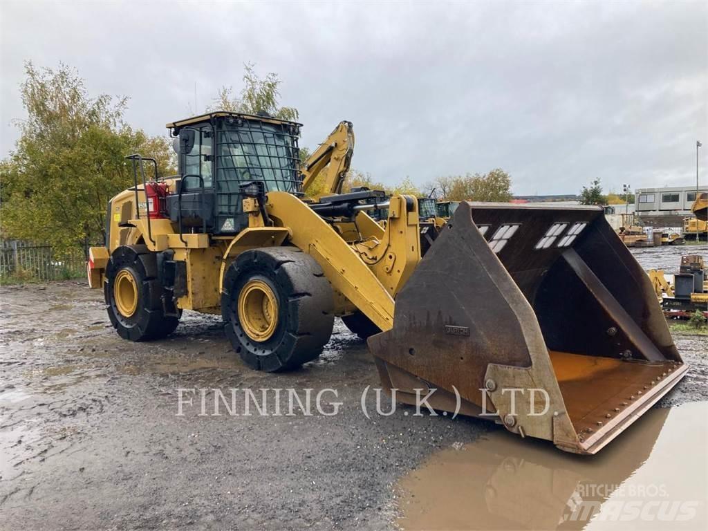 CAT 950M Gumikerekes homlokrakodók