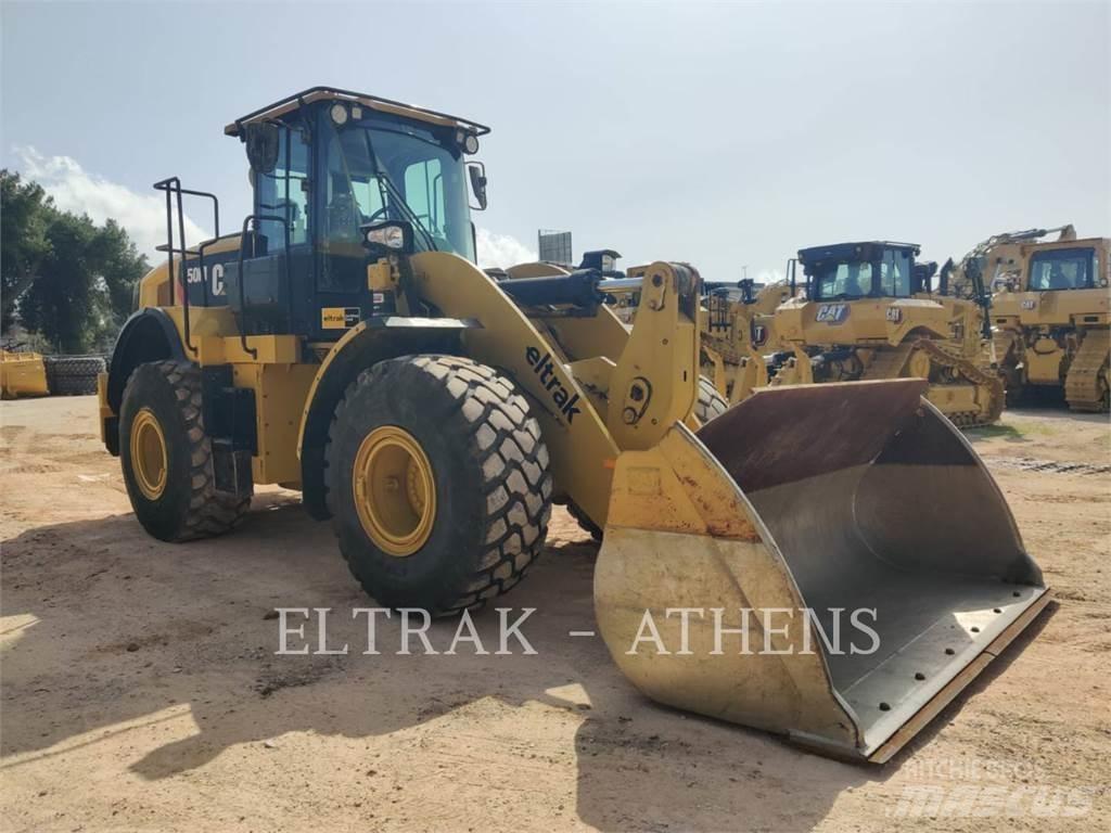 CAT 950M Gumikerekes homlokrakodók